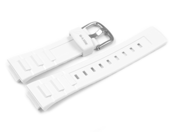 Casio White Resin Watch Strap BLX-102-7