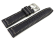 Lotus Black Leather Watch Strap for 15433