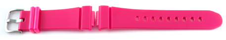 Genuine Shiny Pink Resin Watch strap Casio for BGA-130-4,...
