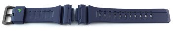 STL-S100H-2A2V  Dark Blue Resin Watch Strap