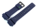 STL-S100H-2A2V  Dark Blue Resin Watch Strap