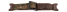 Casio Cloth/Leather Replacement Watch Strap for PAS-410B-5, PAS-410B