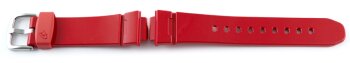 Casio Red Shiny Resin Watch Strap for BG-5600SA-4,...