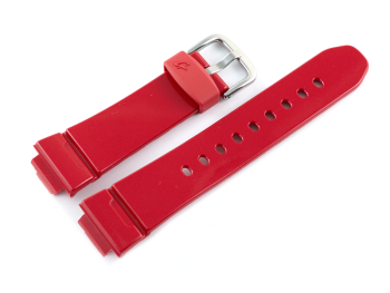 Casio Red Shiny Resin Watch Strap for BG-5600SA-4,...