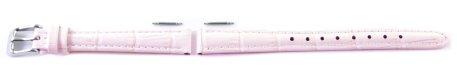Pink Leather Watch Strap Casio f. LTP-1361L-4A, LTP-1361L-4, LTP-1361L