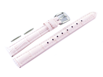 Pink Leather Watch Strap Casio f. LTP-1361L-4A,...