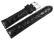 Watch band - Genuine Calfskin - African - black