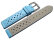 Watch strap - genuine leather - Style - light blue