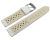 Watch strap - genuine leather - Style - white