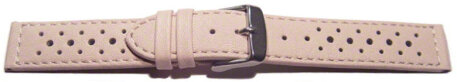 Watch strap - genuine leather - Style - light pink
