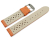 Watch strap - genuine leather - Style - orange