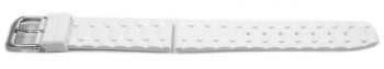 Genuine Lotus White Rubber Watch Strap for 15796