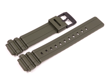 Casio Olive Green Resin Watch Strap for MRW-S300H-3,...