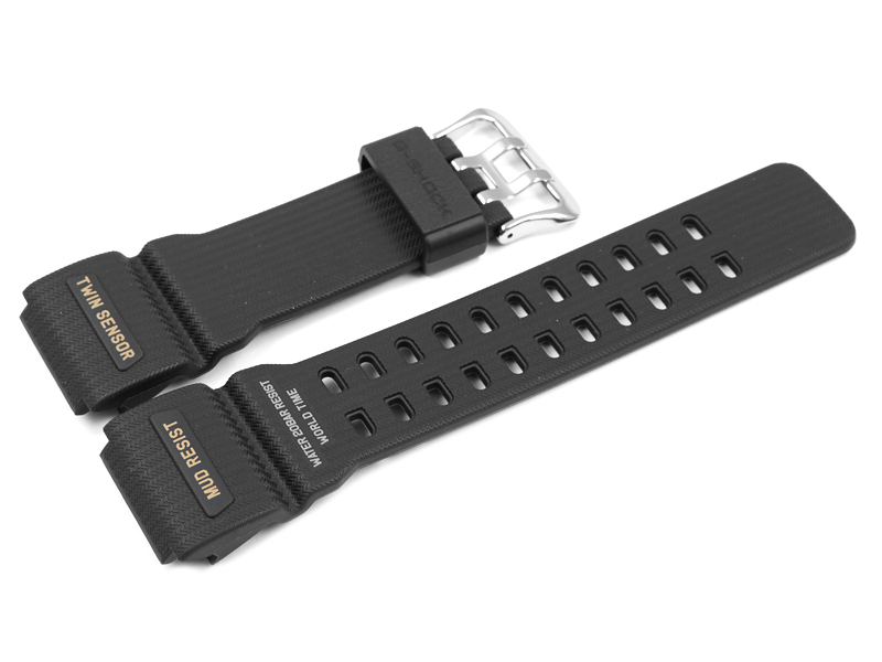 Gg 1000 1 Casio Black Resin Replacement Watch Strap