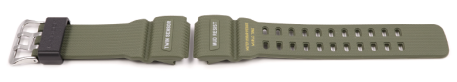 Casio Military Green Resin Replacement Watch Strap for GG-1000-1A3, GG-1000-1A3ER