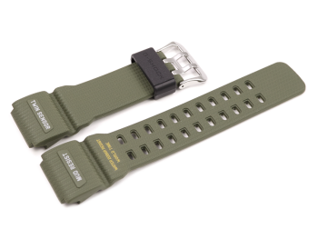 Casio Military Green Resin Replacement Watch Strap for...