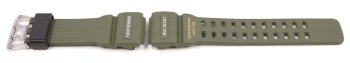 Casio Military Green Resin Replacement Watch Strap for...