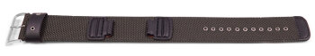 Green Cloth Watch Strap Casio for AW-591MS-3A 