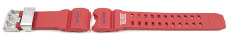 GWG-1000RD, GWG-1000RD-4A  - Casio Red Resin Replacement Watch Strap
