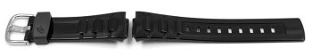 Black Resin High-gloss finished Watch strap Casio f....