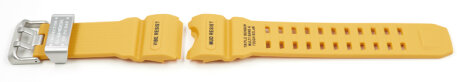 Casio Yellow Resin Replacement Watch Strap for GWG-1000-1A9, GWG-1000