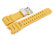 Casio Yellow Resin Replacement Watch Strap for GWG-1000-1A9, GWG-1000