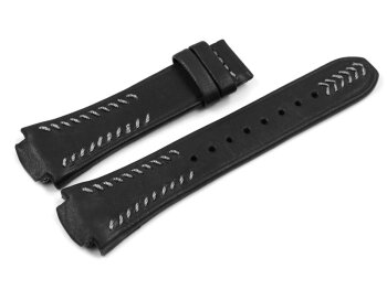 Lotus Black Leather Watch Strap 15519/D, 15519, 15517 suitable for 15508 15509
