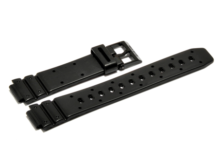 W-60U, W-60UTN - Casio Black Resin Replacement Watch Band