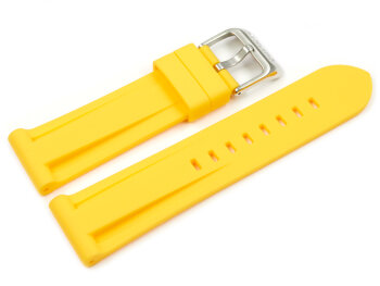 Yellow Rubber Watch Strap Festina for F16574/1 F16574