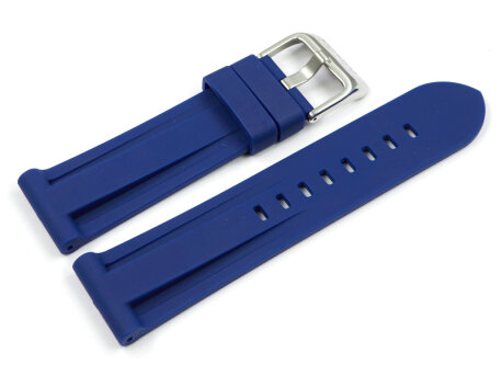 Blue Rubber Watch Strap Festina for F16574/3 F16574