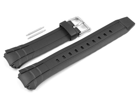 Genuine Casio Black Resin Replacement Watch Strap for...