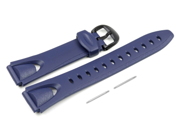 Blue Resin Watch Strap Casio for W-732H-2AV