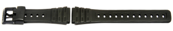 Black Resin Watch Strap Casio f. JC-30-3, JC-30-9