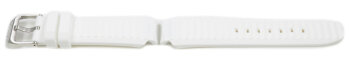 Genuine Lotus Replacement White Rubber Watch Strap 15731