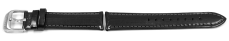 Lotus Black Leather Watch Strap for 15746/8, 15746