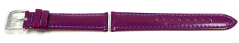 Lotus Purple Leather Watch Strap for 15746