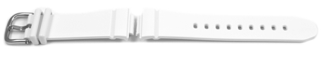 Casio White Resin Watch Strap BGA-160-7, BGA-161-7 