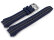 Lotus Blue Watch Strap with Grey Stripes for 18260/2 18260
