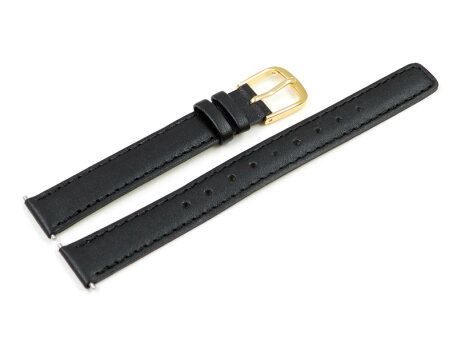 Casio Black Leather Watch strap for LA670WEGL-1,...