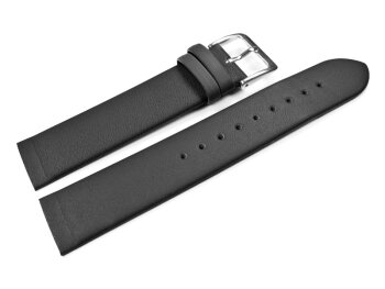 Black Watch Strap suitable for SKW6082 - Leather Watch Band