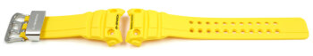 Casio Yellow Resin Watch Strap f. GWN-1000-9  GWN-1000