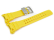 Casio Yellow Resin Watch Strap f. GWN-1000-9  GWN-1000