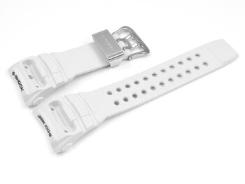 Genuine Casio White Light Grey Resin Replacement Watch Strap GWN-Q1000-7A GWN-Q1000-7 GWN-Q1000-7AER