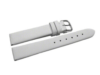White Leather Watch Strap - suitable for SKW2145