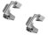 Casio END PIECES for Stainless Steel Strap EQW-A1200D-1 EQW-A1200DB-1 EQW-A1200RB-1