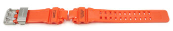 Genuine Casio Orange Resin Replacement Watch Strap...