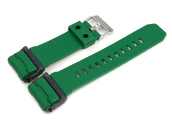 Casio Replacement Green Resin Watch Strap for GD-400-3, GD-400