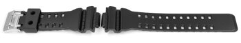 Genuine Casio Matt Satin Finished Black Resin Watch Strap...