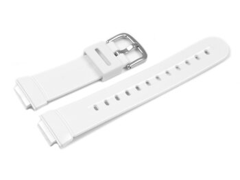 Genuine Casio Replacement White Resin Watch strap Casio...