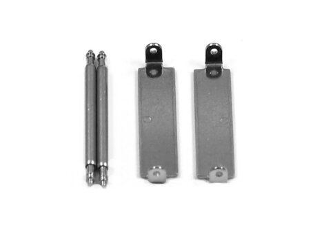 Casio End Links and Spring Bars for resin watch straps WVQ-M410 and WVA-M640